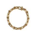 TIFFINY- HardWear Medium Link Bracelet in Yellow Gold