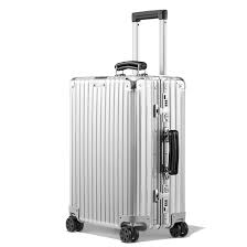 RIMOWA- Classic Cabin Aluminum Carry-On Suitcase | Silver